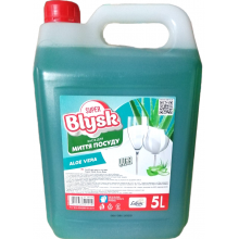 Средство для мытья посуды Super Blysk Aloe Vera канистра 5 л (4820256551219)