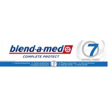 Зубная паста Blend-a-med Complete 7 Crystal White 75 мл (8006540390917)