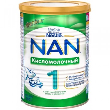 Суміш Nestle NAN Кисломолочний 1 з народження 400 г (7613031583362) 