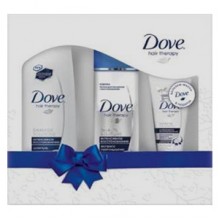 Подарочный набор Dove женский Интенсивное восстановление (Шампунь 250 мл + Бальзам-маска 50 мл + Експресс спрей-кондиционер 200 мл)