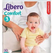 Подгузники детские Libero Comfort (3) midi 4-9 кг 90 шт. 