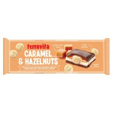 Шоколад Terravita Caramel & Hazelnuts 265 г (5900915027572)