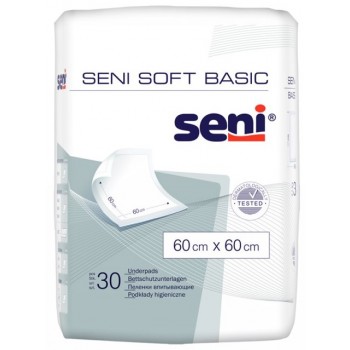 Пелюшки Seni Soft Basic 60 x 60 см 30 шт (5900516692308)