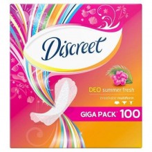 Щоденні гігієнічні прокладки Discreet Deo Summer Fresh 100 шт (8001090162199)