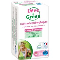 Підгузки-трусики Love & Green 5 (12-18 кг) 18 шт (3700668700188)