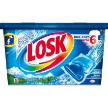 Капсулы для стирки Losk Duo-Caps Горное озеро 12 шт (9000101412017)