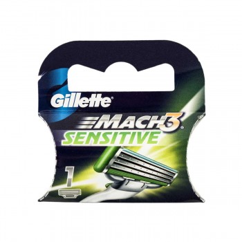Змінний картридж для гоління Gillette Mach3 Sensitive 1 шт (7702018031399)