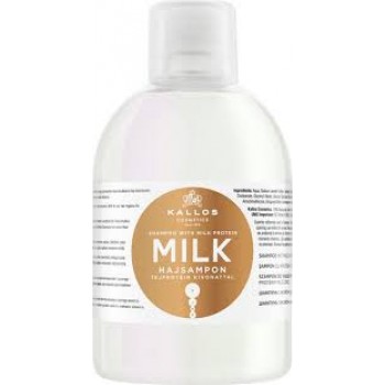 Шампунь для волос Kallos 1000 мл с молочными протеинами