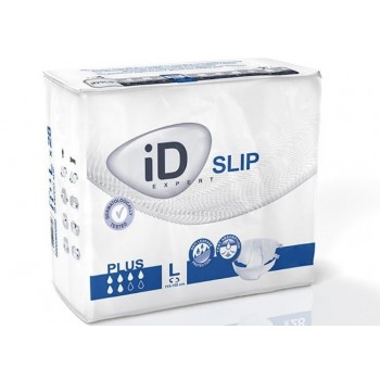 Подгузники для взрослых iD Expert Slip Plus Large 3 115-155 см 30 шт (РЕ) (5411416044031)