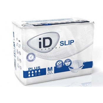 Підгузки для дорослих iD Expert Slip Plus Medium 2 80-125 см 30 шт (РЕ) (5411416044017)