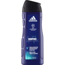 Гель для душа чоловічий Adidas UEFA Champions League 2in1 400 мл (3616303303037)