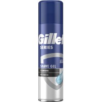 Гель для гоління Gillette Series Cleansing 200 мл (7702018619696)