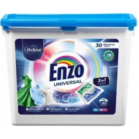 Гелеві капсули для прання Deluxe Enzo Universal 30 шт (ціна за 1 шт) (4260504881093)