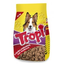 Сухой корм для взрослых собак всех пород Tropi с Говядиной 10 кг (8594005414570)