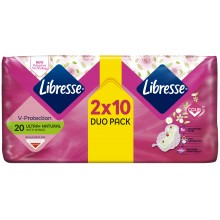 Гігієнічні прокладки Libresse Ultra DUO Normal Aloe Vera & Camomile 20 шт (7322540344011)