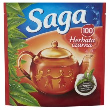 Чай черный Saga 140 г 100 пакетиков (8714100807354)