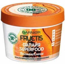 Маска Garnier Fructis Папайя Superfood Восстановление 390 мл (3600542258876)