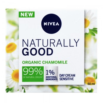 Крем для лица Nivea 50 мл дневной Good Naturally для чувствительной кожи (4005900701060)