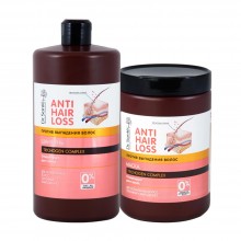 Шампунь проти випадіння волосся Dr. Sante Anti Hair Loss 1000 мл + Маска Dr. Sante Anti Hair Loss 1000 мл (2000000002637)