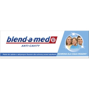 Зубная паста Blend-a-med Anti-Cavity Защита для всей семьи 75 мл (8006540947340)