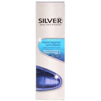 Крем-фарба для взуття Silver тюбік темно-синій 75 мл (8690757005230)