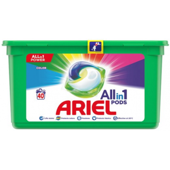 Гелеві капсули для прання Ariel Pods 3в1 Color 40 шт (ціна за 1 шт) (8001841598222)