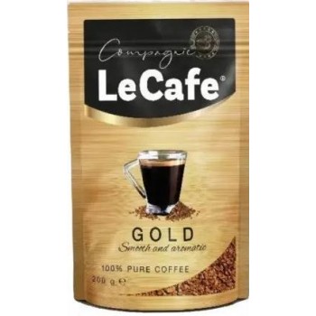 Кава розчинна Compagnic Le Cafe Gold пакет 200 г (5901583413254)