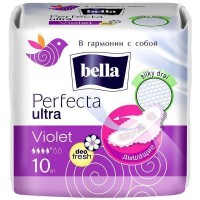 Гигиенические прокладки Bella Perfecta Ultra Violet Deo Fresh 10 шт (5900516306038)