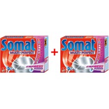 Таблетки для посудомоечной машины Somat Multi-Perfect  26 шт. + 26 шт. - в подарок