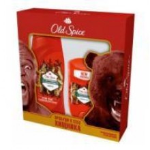 Подарочный набор Old Spice Bearglove. Гель для душа Old Spice Bearglove 250 мл + Твердый дезодорант Old Spice Bearglove 50 мл