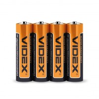 Батарейка солевая Videx R6P AA пальчик 1 шт (4820118290430)