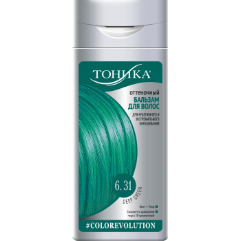 Відтіночний бальзам для волосся Тоніка Colorevolution 6.31 Deep Green 150 мл (4650092451042)