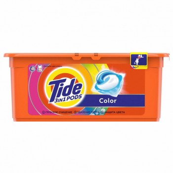 Капсули для прання Tide PODS 3 в 1 Color 27 шт Автомат (8001090758408)