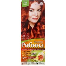 Краска для волос ACME-COLOR Рябина Avena 734 Тициан 135 мл (4820197009121)