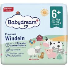 Подгузники Babydream Premium 6+ (15-21 кг) 30 шт (56307)