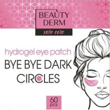 Розовые гидрогелевые патчи Beautyderm Bye Bye Dark Circles 60 шт (4820185225076)