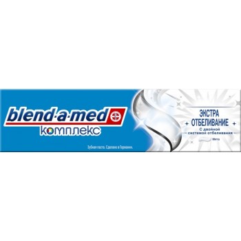 Зубна паста Blend-a-med Комплекс Екстра Відбілювання 100 мл (5000174415728)