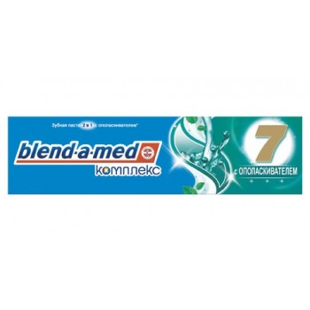 Зубная паста Blend-A-Med 2в1 КОМПЛЕКС 7 из ополаскивателем 50 мл