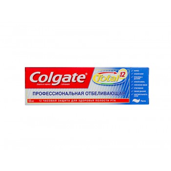 Зубная паста Colgate  Total 12 комплексное отбеливание 100мл