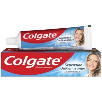 Зубна паста Colgate Дбайливе відбілюваня 100 мл (7891024188279)
