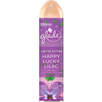 Освежитель воздуха Glade Happy Lucky Lilac 300 мл (5000204253474)