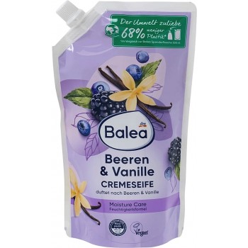 Жидкое крем-мыло Balea Beeren & Vanille пакет 500 мл (4066447383676)