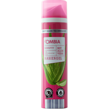 Гель для бритья женский Ombia Sensitive mit Aloe Vera 200 мл (4047247443807)