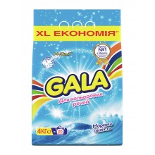Стиральный порошок Gala Автомат Морская свежесть цветного белья 4 кг  (8001090807274)