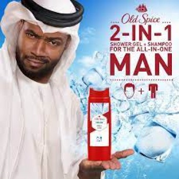 Гель для душу Old Spice Cooling 2in1 400 мл (4084500978942)
