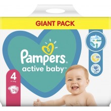 Подгузники Pampers Active Baby 4 Maxi (9-14 кг) 76 шт (8001090949615)