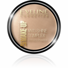Компактная пудра для лица Eveline Anti-Shine Complex № 35 Golden Beige (5901761904543)