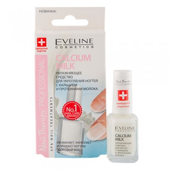 Eveline Nail Therapy Profession Calcium Milk для нігтів 12ml (5901761938340)