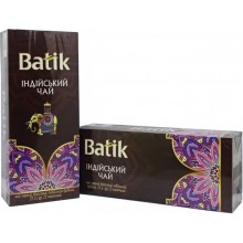Чай черный Индийский Batik 25 пакетиков 37.5 г (4820171919590)