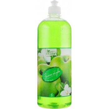 Жидкое мыло Ekolan Зеленое Яблоко пуш-пул 1000 г (4820217130309)